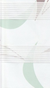 Рулонные шторы день-ночь для проема Ченто, зелено-коричневый 512 купить в Щелково с доставкой